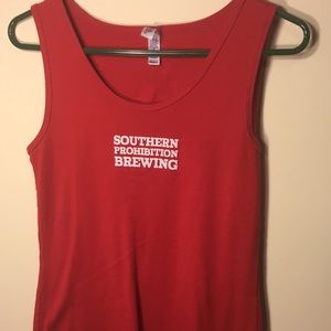 Southern prohibition brewing tank top