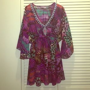 Stylish tunic/beach cover-up