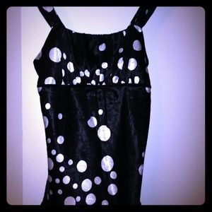 Lane Bryant polka dot tank top