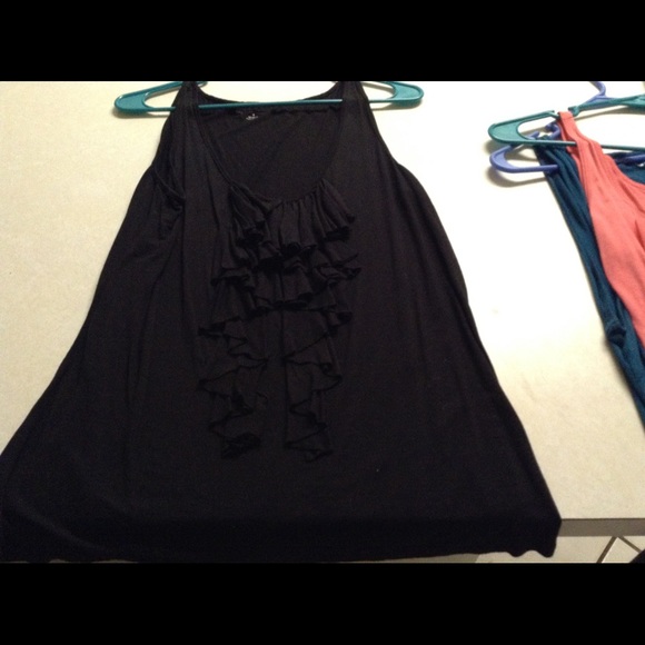 Two dressy New York and company tank tops