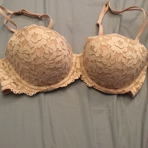 NEW lace PINK bra