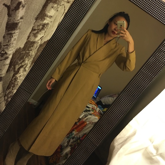 Vintage Ann Taylor Longline Wool Coat - Picture 3 of 4