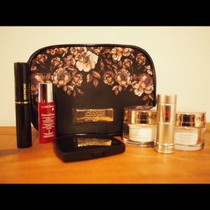 Lancôme cosmetics with pouch