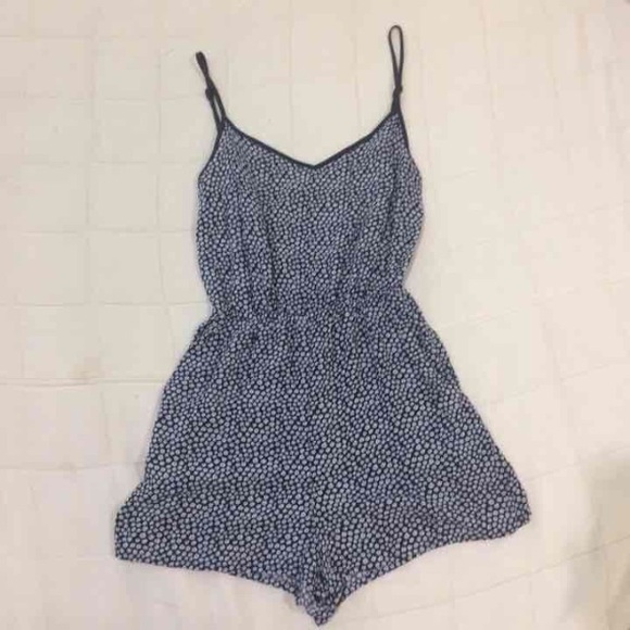 h&m floral romper