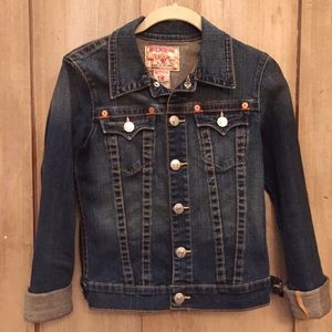 Authentic True Religion Jean Jacket - Like New!