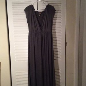 Espresso Maxi heather Gray dress