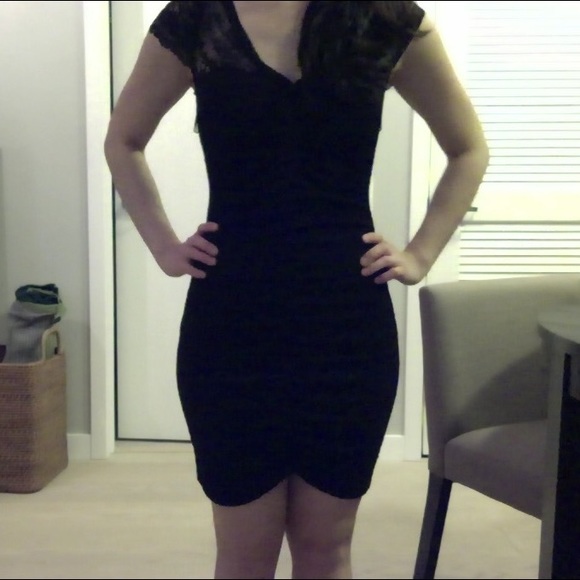 Free People Black Lace Dress - Picture 4 of 4