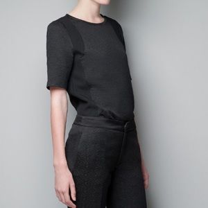 ZARA Jacquard Top