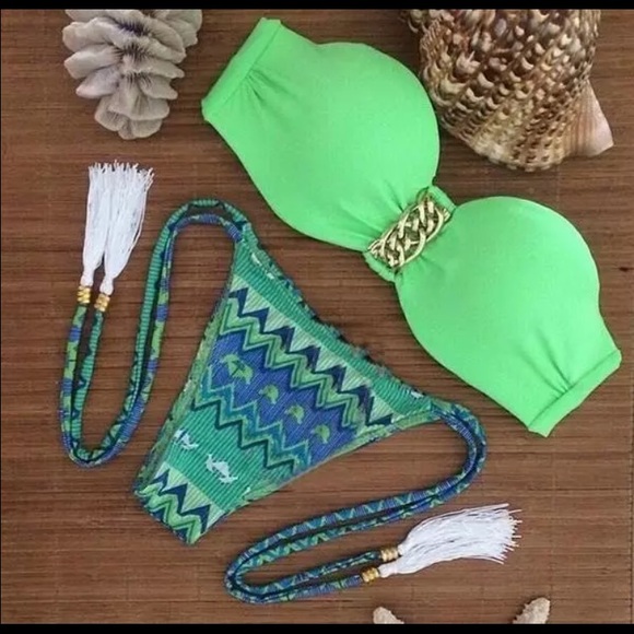 Boutique Other - Green bikini