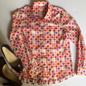 Kate Spade Geometric print blouse
