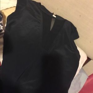 A black casual shirt