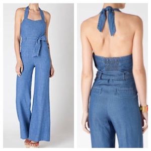 ✨Anthropologie Denim Jumpsuit - Chambray Romper ✨