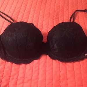 PINK Double Strap Push Up Bra