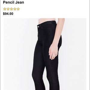 Looking to trade. American apparel pencil jeans