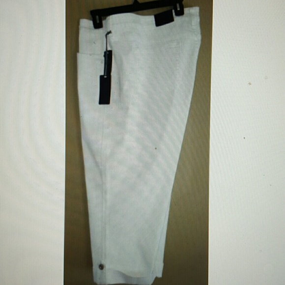 New Not Your Daughters Jeans NYDJ White Crop Capri