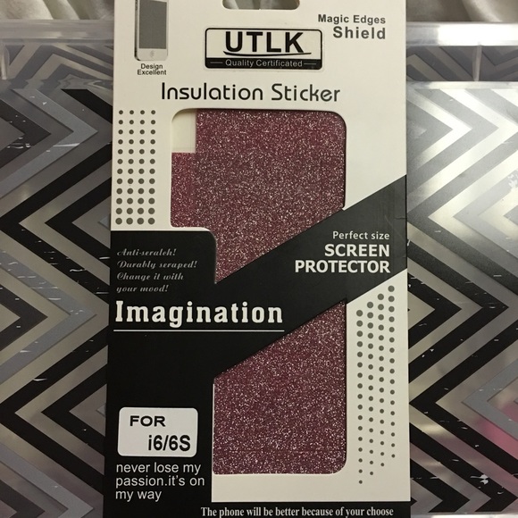 Sparkle Phone Sticker and Screen Protector