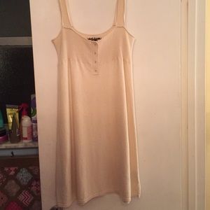 Cream VOLCOM mini lounge dress size medium