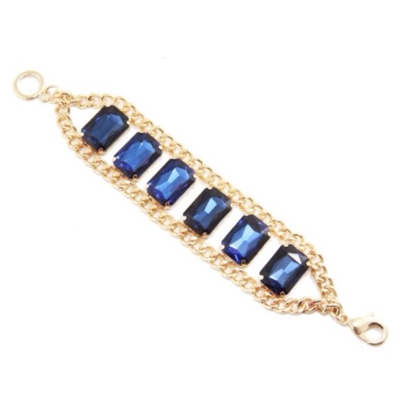 🆕Sapphire Blue Crystal Bracelet by t&j designs