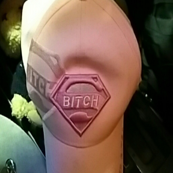 Pink Super Bitch hat. I'm dropping the price.