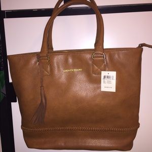Lucky Brand Braided Tote