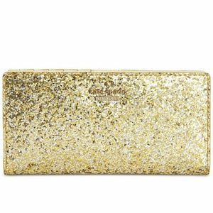 Kate Spade glitter wallet.