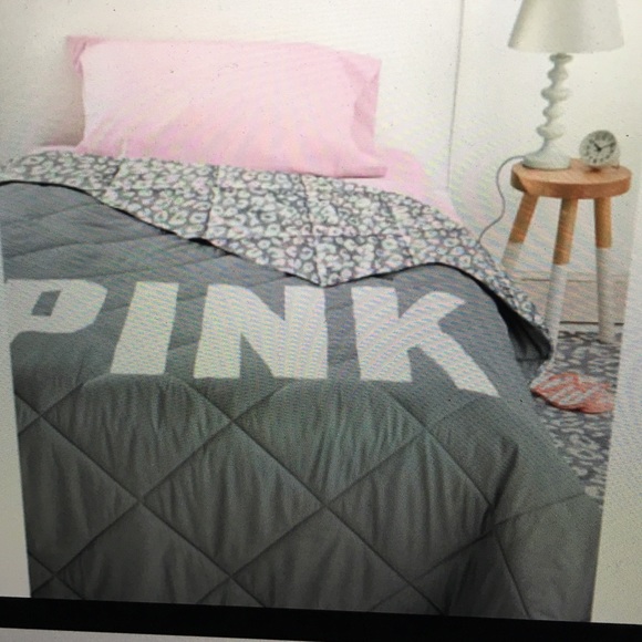 SOLD ! VS pink Twin XL comforter