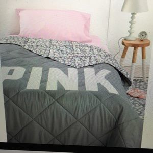SOLD ! VS pink Twin XL comforter