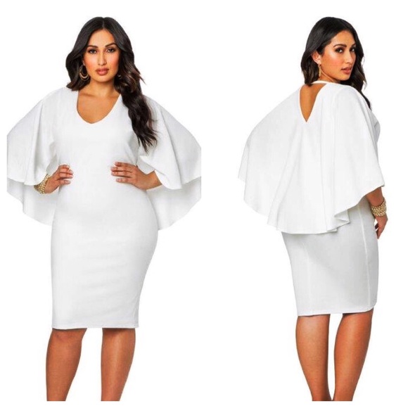 Blue Cape/ Cloak Dress