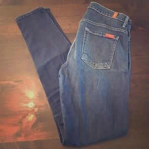 7 for all mankind skinny jeans