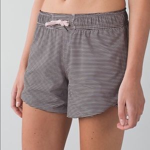 Go the Distance, Lululemon shorts.