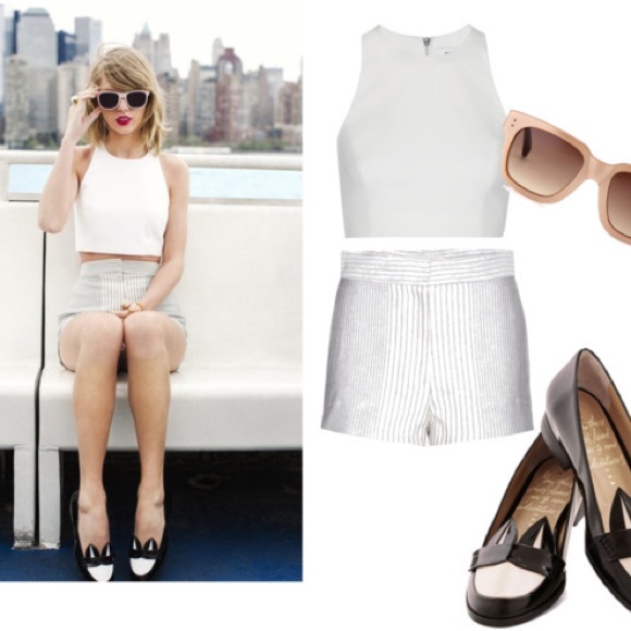 Stella McCartney corbintextured-cotton shorts - Picture 2 of 3