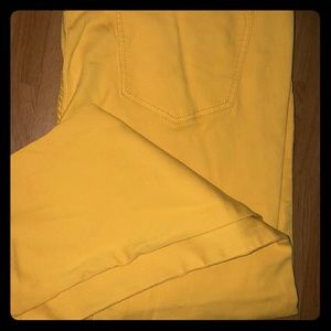 Yellow pants