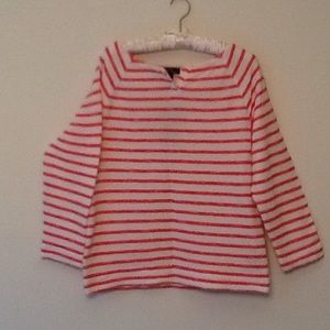 RALPH LAUREN striped top.