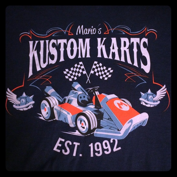 NWOT Mario's Kustom Karts Mario Kart Racing RARE