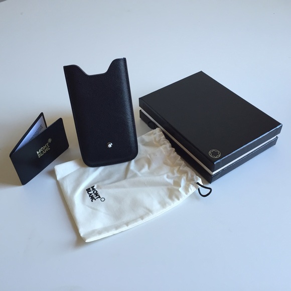 BRAND NEW Montblanc iPhone 5/5s Leather Cases - Picture 3 of 4
