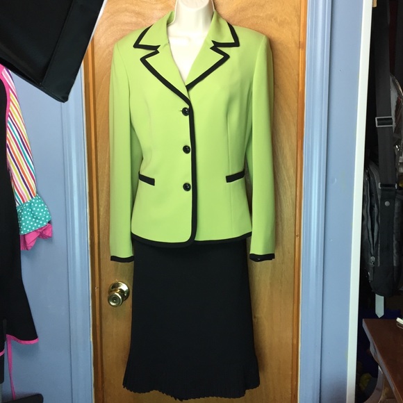 Green suit