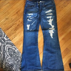 True Religion distressed jeans !!