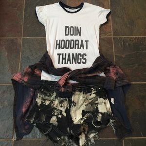 Brandy Melville Hoodrat tee