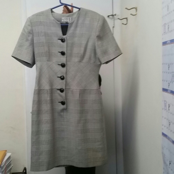 Houndstooth Dress