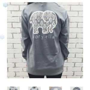 Grey Hamsa print ivory Ella!