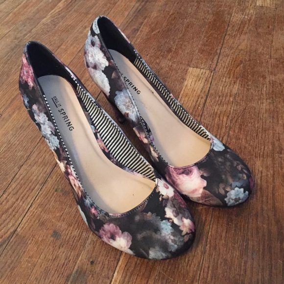 Floral heels