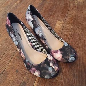 Floral heels