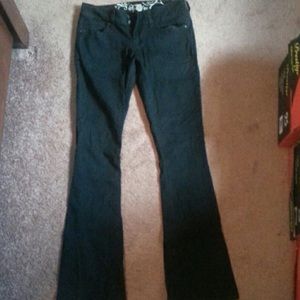 Black Bootcut Jeans