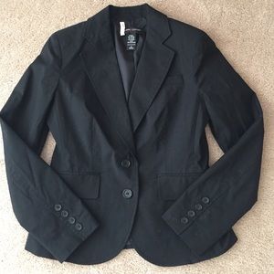 New York & Co black work blazer jacket size 4