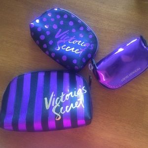 Victoria Secret Set of 3 Makeup Bags