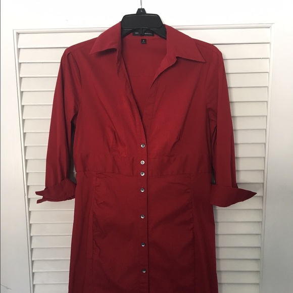 Express Design Studio stunning red dress