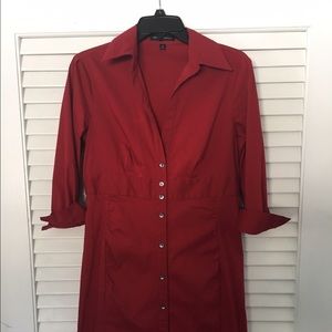 Express Design Studio stunning red dress