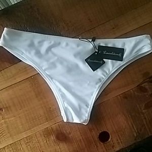 White cheeky bottoms NWT