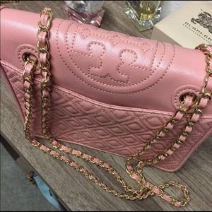 Tory Burch Medium Fleming Bag- Pink