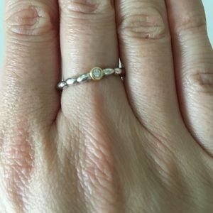 Pandora two tone ring